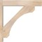 Ekena Millwork Legacy Block Smooth Outlooker, Douglas Fir, 5 1/2"W x 26"D x 26"H OUT06X26X26LEC05SDF - alternate 4